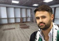 Milli futbolcu Ahmet Çalık'ın adı kütüphanede yaşayacak