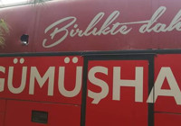 Mardin’de, Gümüşhanespor otobüsüne taşlı saldırı