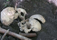 Su için yapılan kazıda kafatası ve kemik parçaları bulundu