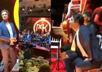 Mahsun Kırmızıgül'ün Bodrum'daki sahnesinde müziği kestiler! "Kıymayın efendiler!"