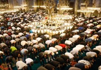 Binlerce kişi Kurban Bayramı namazını Ayasofya Camii’nde kıldı