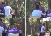 Emir Sarıgül ile Sibel Can tatilde