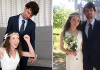 Ece Yüksel çocukluk aşkıyla evlendi