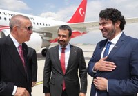 Hakan Taşıyan'dan Erdoğan'a karşılama