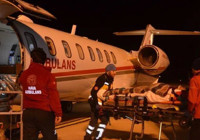 Trafik kazasında yaralanan oyuncu Sergen Deveci ambulans uçakla İstanbul'a sevk edildi