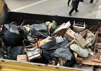 Apartman dairesinden 40 ton çöp çıktı! Mahkeme kararıyla boşaltıldı