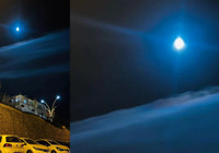 Şırnak'ta gökyüzünde görülen esrarengiz cisimler heyecan ve paniğe neden oldu