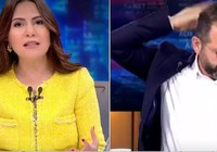 Canlı yayında gergin dakikalar! Stüdyoyu böyle terk etti