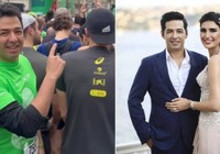 Oyuncu Mert Fırat Paris'te depremzedeler için maratona katıldı