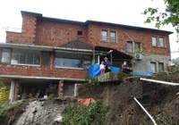 Trabzonlu ailenin "Heyelan" nöbeti