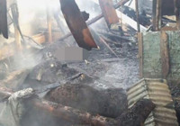 Erzurum'da ahır yangını: 20 büyükbaş hayvan öldü