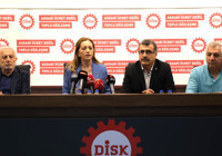 DİSK Genel Başkanı Çerkezoğlu: Bir eve iki asgari ücret girse bile yoksulluk sınırı aşılmamaktadır