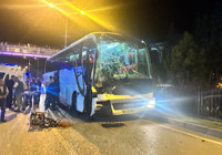 Amasya’da yolcu otobüsü TIR'a çarptı: 5 yaralı
