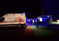 Amasya'da otomobil ile minibüs çarpıştı: 17 yaralı