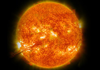 Güneş'te meydana gelen iki güçlü patlama, jeomanyetik fırtınaya yol açtı