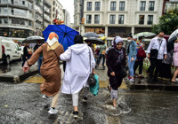 Kavurucu sıcaklara yağmur arası! Meteoroloji yeni harita yayınladı