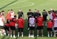 A Milli Futbol Takımı, Ermenistan maçının hazırlıklarını sürdürdü