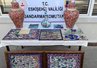 Eskişehir’de tarihi eser operasyonu