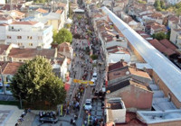 Edirne'de 1 ton ciğer dağıtıldı, vatandaşlar metrelerce kuyrukta bekledi