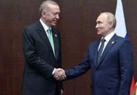 Cumhurbaşkanı Erdoğan, Rus lider Putin ile görüştü