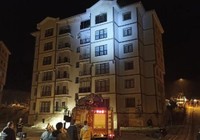 Kastamonu'da, apartmanda çıkan yangın söndürüldü
