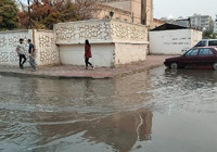 Mardin'de sağanak; cadde ve sokaklar suyla doldu
