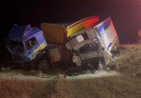 Eskişehir’de TIR ile kamyonet kafa kafaya çarpıştı; 2 ölü, 2 yaralı