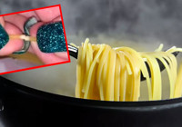 Makarna bu haldeyse hemen evinizden uzaklaştırın; Beyazlayan bölgeye mutlaka bakın