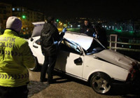 Amasya'da nehre uçan otomobilin sürücüsü öldü
