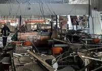 Afyonkarahisar- İzmir karayolunda restoranın asma tavanı çöktü; 11 yaralı