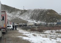 Türkiye-İran sınırında 15 kilometrelik TIR kuyruğu