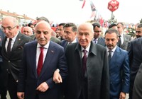 MHP lideri Bahçeli'den Turgut Altınok'un seçim çalışmasına destek