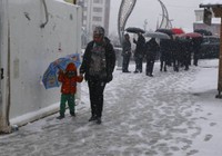 Hakkari'de olumsuz hava koşulları nedeniyle eğitime 1 gün ara verildi