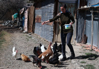 Anastassiya Kırgızistan'dan gelin geldi, köye muhtar oldu