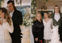 Fenerbahçeli Çağlar Söyüncü ile Serra Pakdemir evlendi