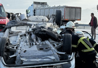 Burdur'da kahreden trafik kazası! Nişan alışverişinden dönüyorlardı
