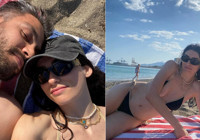 Hazar Ergüçlü sevgilisi Efe Çelik ile tatilde