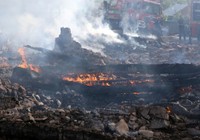 Kastamonu'da köy yangını: 12 ev kül oldu