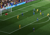 Gaziantep'in yıldızları sahnede: Romanya, Ukrayna'yı sahadan sildi