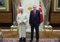 Cumhurbaşkanı Erdoğan, Diyanet İşleri Başkanı Erbaş ile görüştü
