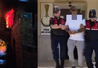 Annesini ve eşini eve kilitleyip ateşe verdi