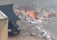 Yeraltına indirilen elektrik hattındaki arıza patlamalara neden oldu