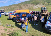 Erzurum'da gölete giren 4 çocuktan 1'i kayboldu