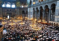 Ayasofya’da Haniye için gıyabi cenaze namazı