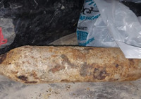 Erzurum'daki doğalgaz çalışmasında tarihi top mermisi bulundu