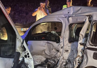 Mardin’de minibüs ile kamyonet çarpıştı: 7 yaralı