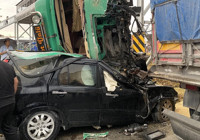 Afyonkarahisar'da zincirleme kaza: 2 ölü 12 yaralı