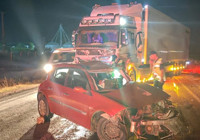 Amasya'da TIR ile otomobil çarpıştı: 1 ölü