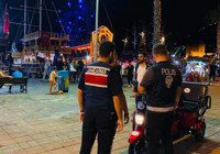 Alanya'da 46 motosiklet sürücüsüne 108 bin lira ceza