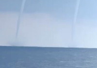 Mersin'de çok sayıda hortum görüntülendi